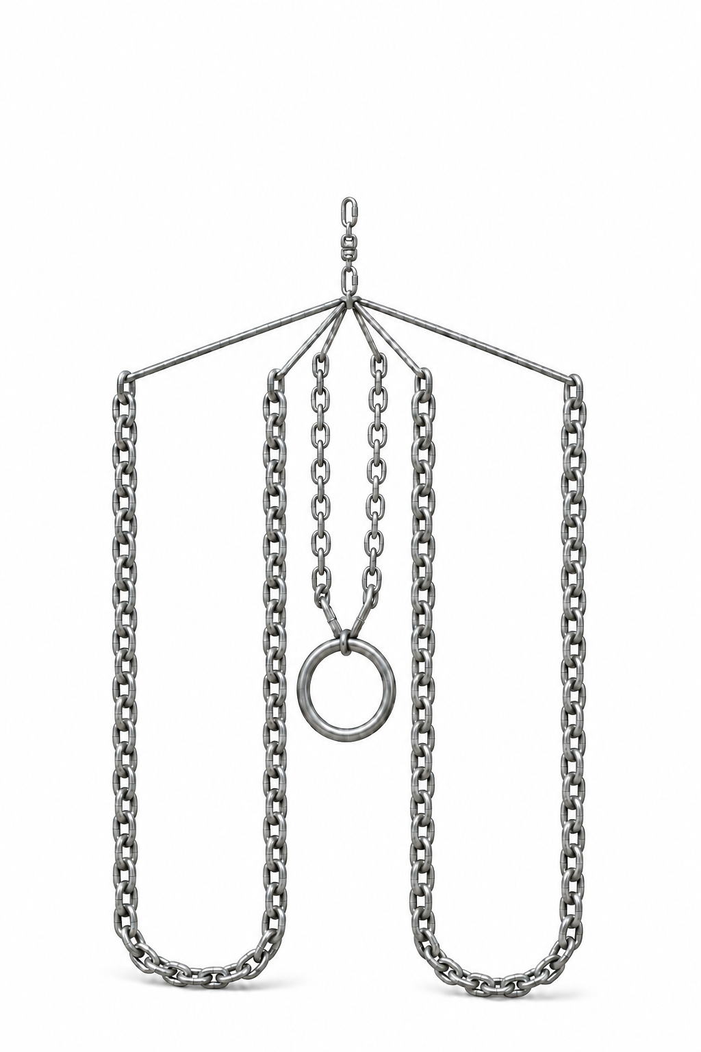 Medusa — hybrid suspension apparatus prototype in chain and steel