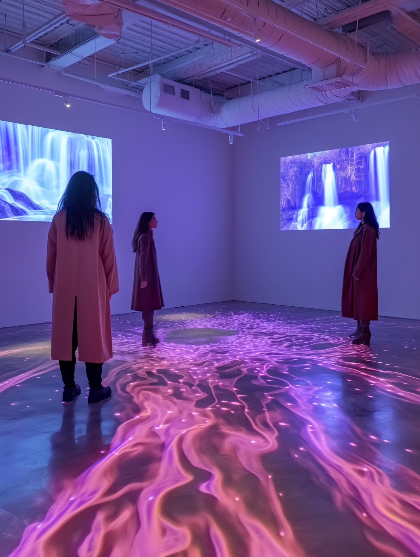 Installation prototype — immersive projection environment